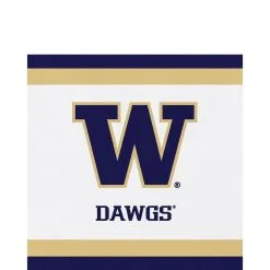 Washington Huskies Lunch Napkins 20ct
