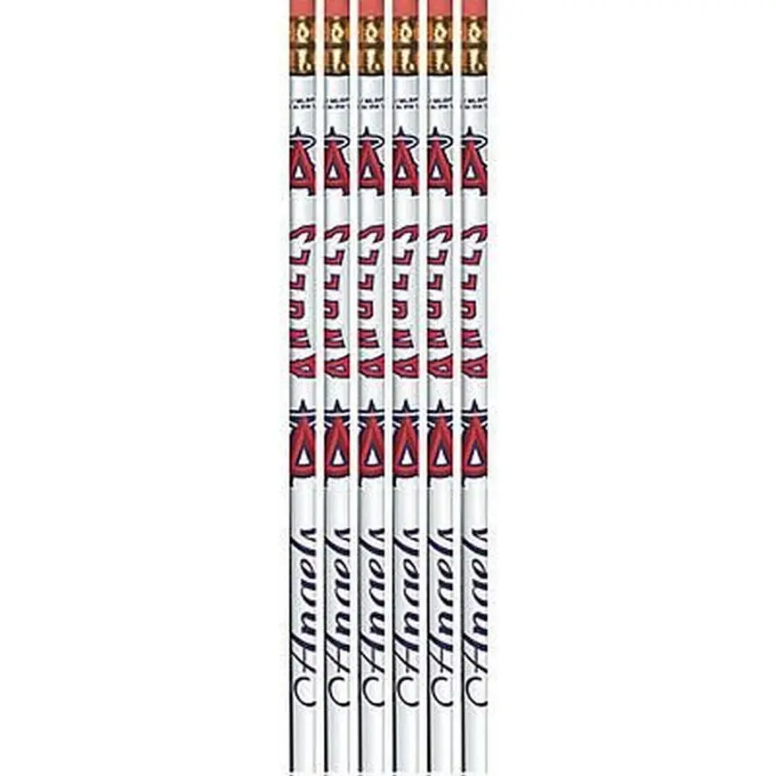 Los Angeles Angels Pencils 6ct