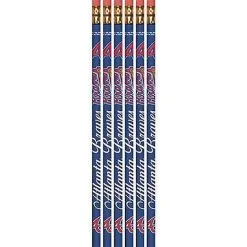Atlanta Braves Pencils 6ct