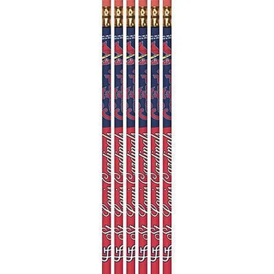 St. Louis Cardinals Pencils 6ct