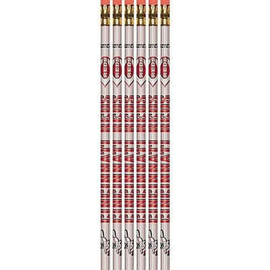 Cincinnati Reds Pencils 6ct