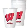Wisconsin Badgers Plastic Cups 8ct