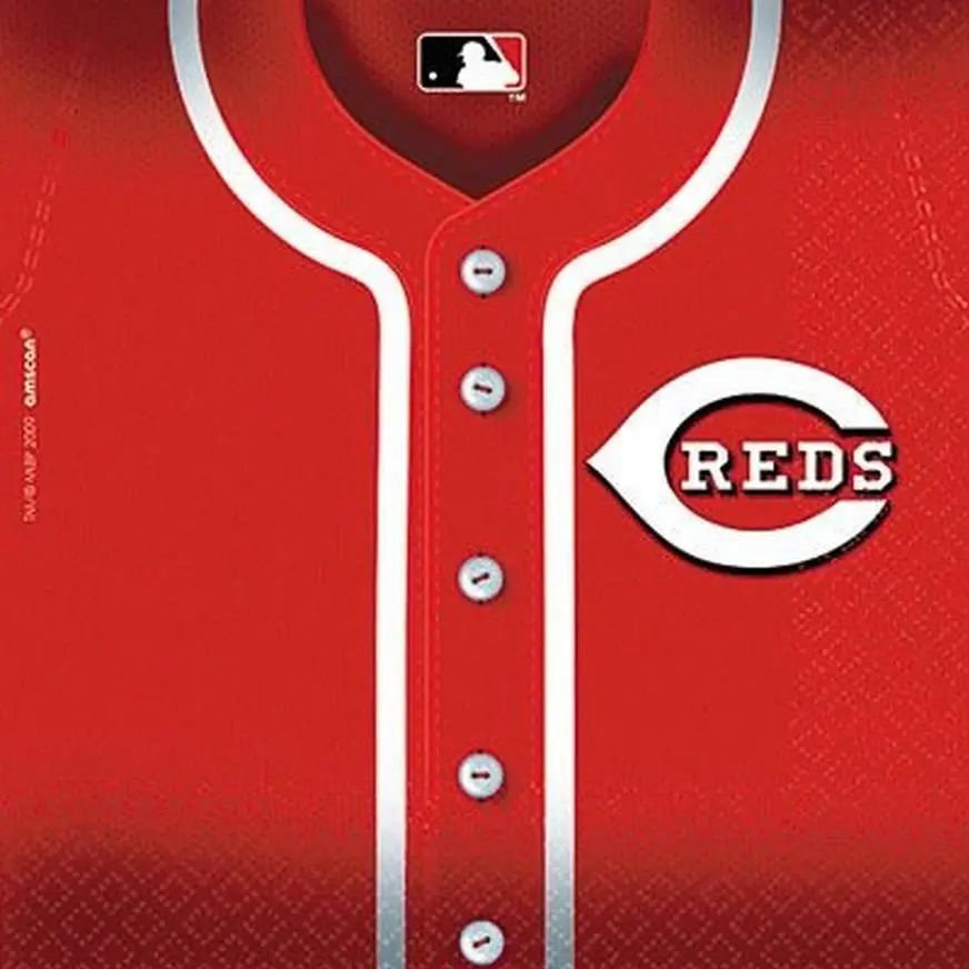 Cincinnati Reds Lunch Napkins 36ct