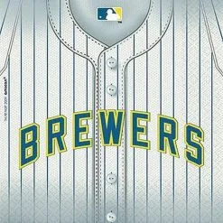 Milwaukee Brewers Lunch Napkins 36ct
