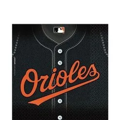 Baltimore Orioles Lunch Napkins 36ct