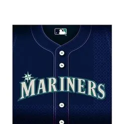 Seattle Mariners Lunch Napkins 36ct