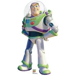 Buzz Lightyear Life-Size Cardboard Cutout, 48in