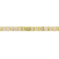 Glitter Fringe Bridal Shower Banner 10ft