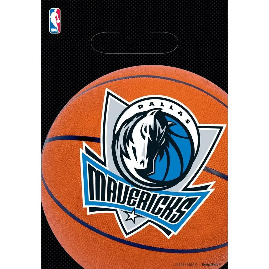 Dallas Mavericks Favor Bags 8ct