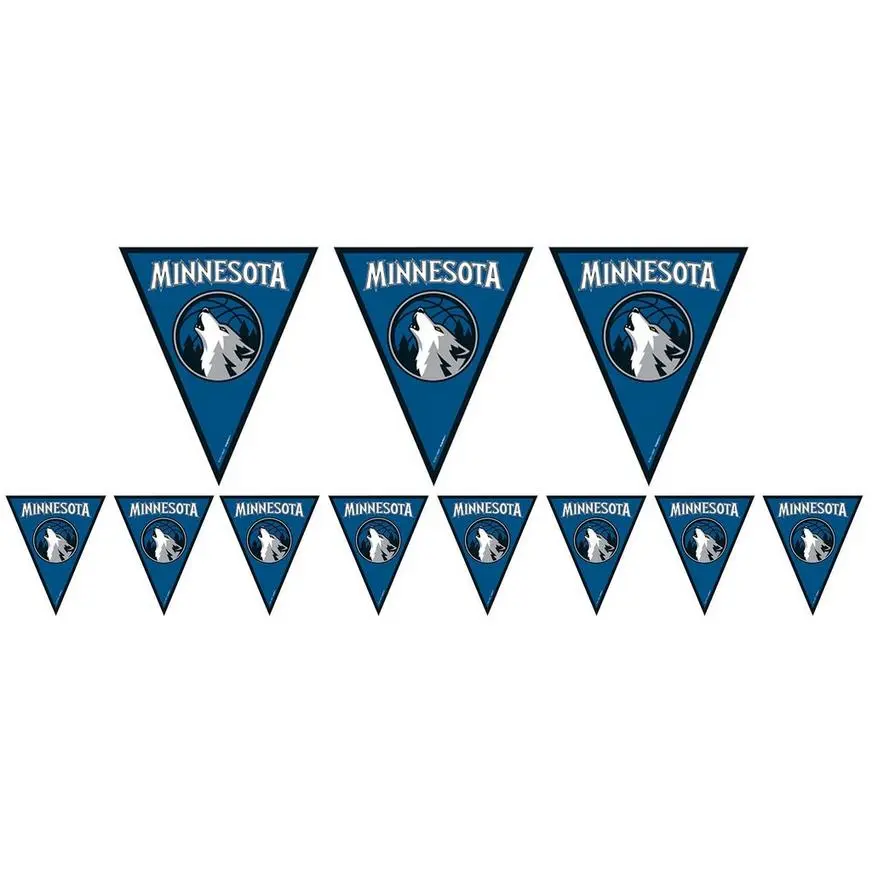 Minnesota Timberwolves Pennant Banner