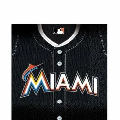 Miami Marlins Lunch Napkins 36ct