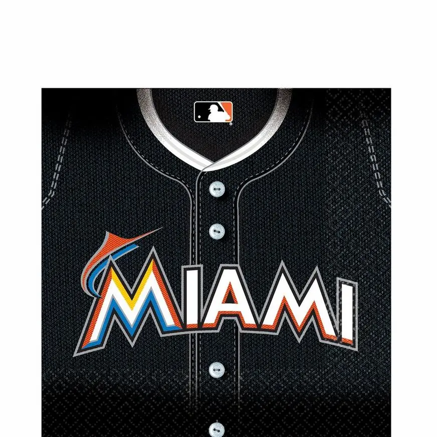 Miami Marlins Lunch Napkins 36ct