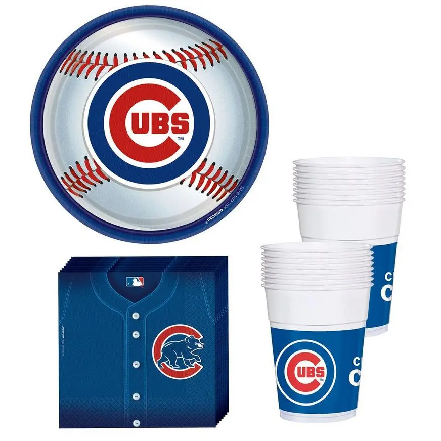 Chicago Cubs Party Kit For 18 Guests