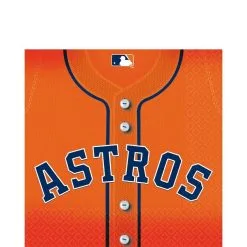 Houston Astros Lunch Napkins 36ct