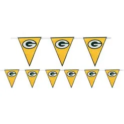 Green Bay Packers Pennant Banner