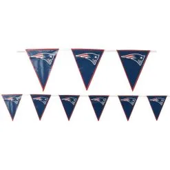 New England Patriots Pennant Banner