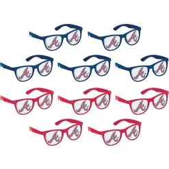 Atlanta Braves Printed Glasses 10ct