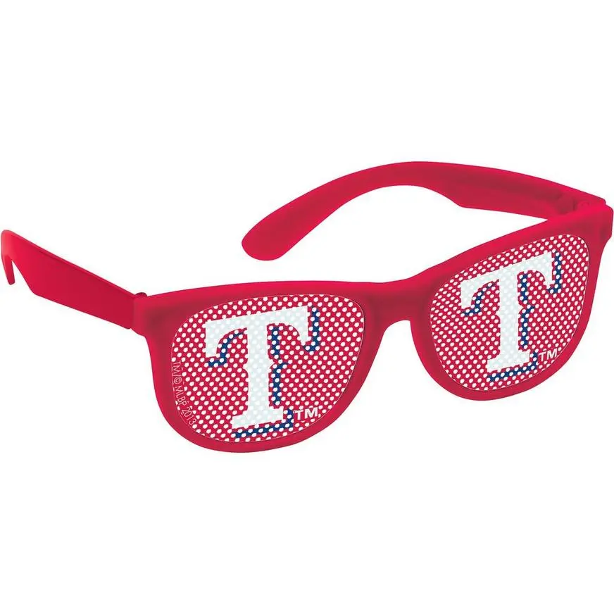 Texas Rangers Printed Glasses 10ct - Image 2