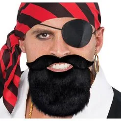 Pirate Facial Hair Set