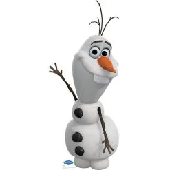 Olaf Life-Size Cardboard Cutout, 45in - Frozen