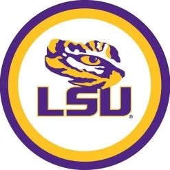 Louisiana State Tigers Dessert Plates 12ct
