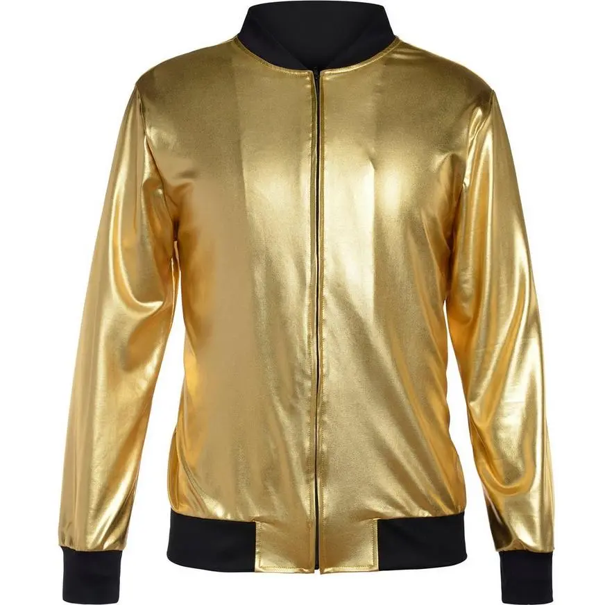 Gold Hip Hop Track Jacket - Image 2