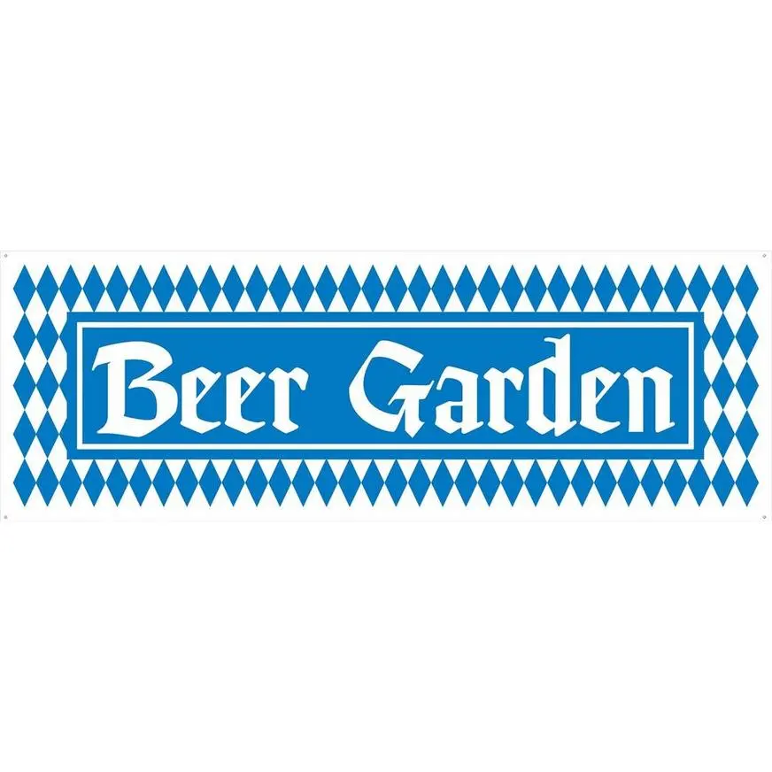 Beer Garden Oktoberfest Banner