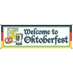 Welcome To Oktoberfest Banner
