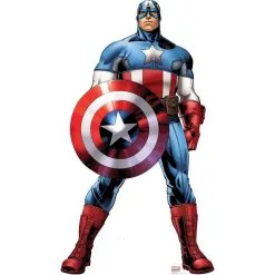 Captain America Life-Size Cardboard Cutout - Avengers