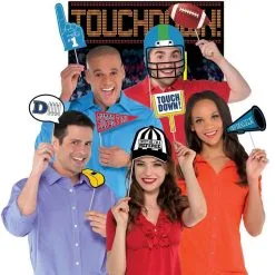Football Photo Booth Kit 14pc