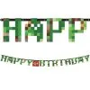 Pixelated Birthday Banner Kit