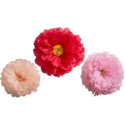 Rustic Flower Decorations 3ct