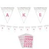 AMSCAN Colorful Sprinkles Pennant Banner Kit