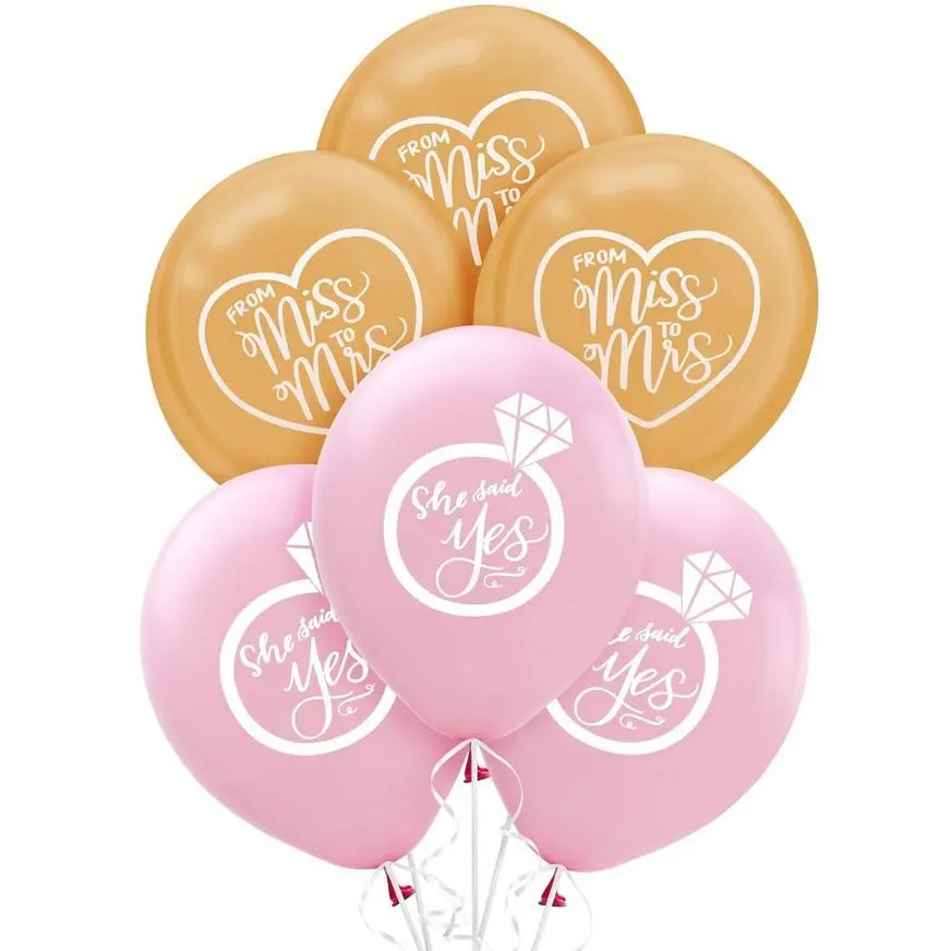 AMSCAN 15ct, Mint To Be Wedding Balloons