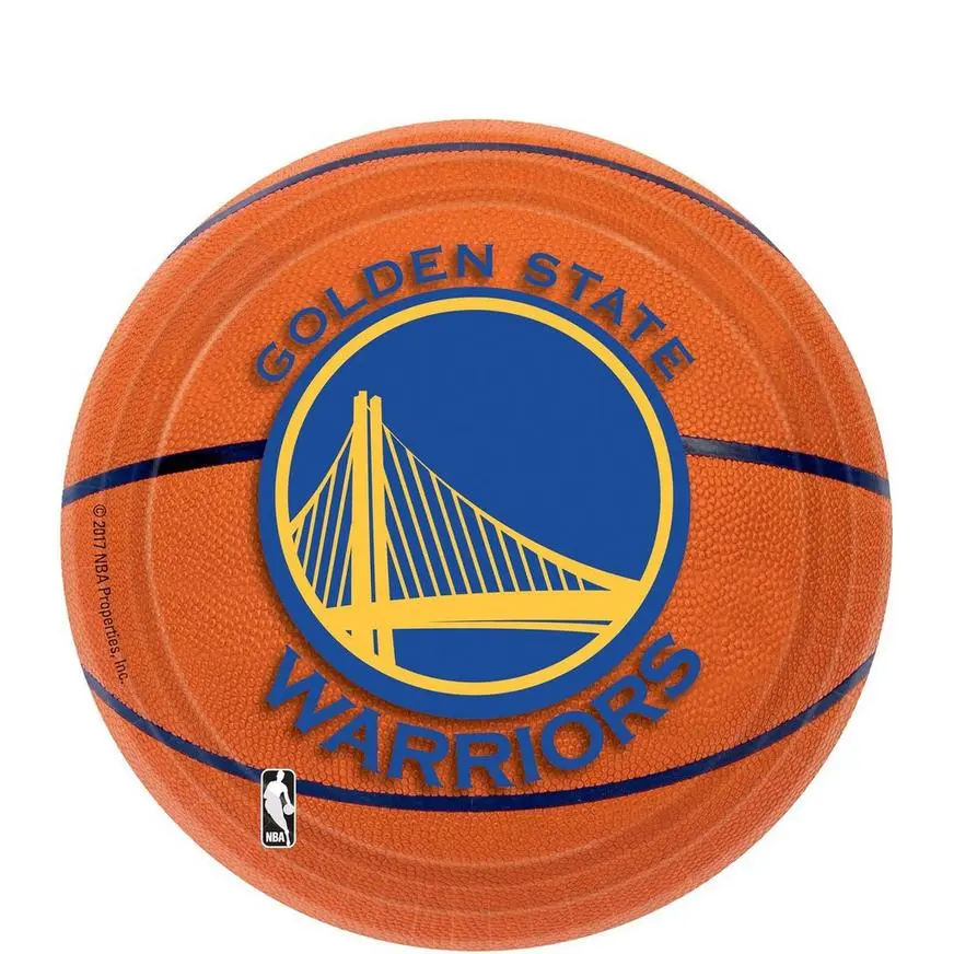Golden State Warriors Dessert Plates 8ct