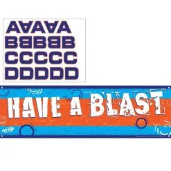 Giant Nerf Personalized Banner Kit