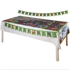 Sunny Anderson's Football Table Runner & Banner Kit 4pc