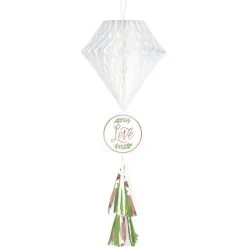 Love And Leaves Honeycomb Decoration