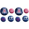Arizona Wildcats Buttons 8ct