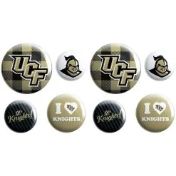 UCF Knights Buttons 8ct