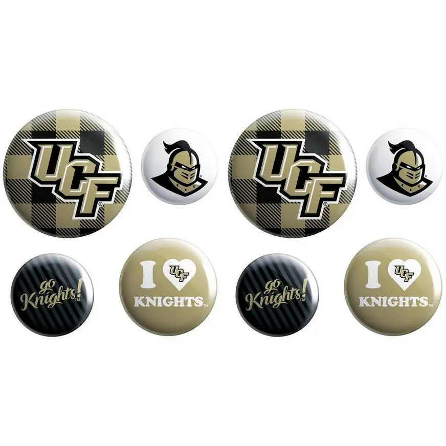 UCF Knights Buttons 8ct