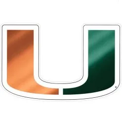 Miami Hurricanes Decal