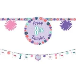 Llama Fun Birthday Banner Kit