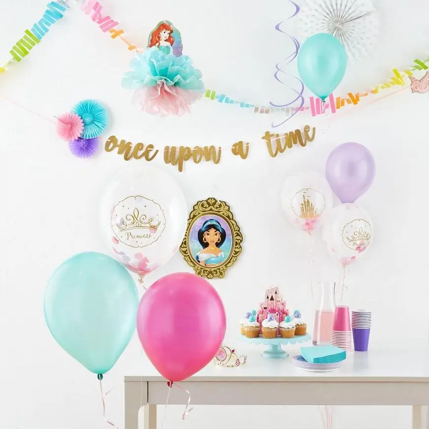 6ct, Disney Once Upon A Time Confetti Balloons - Image 2