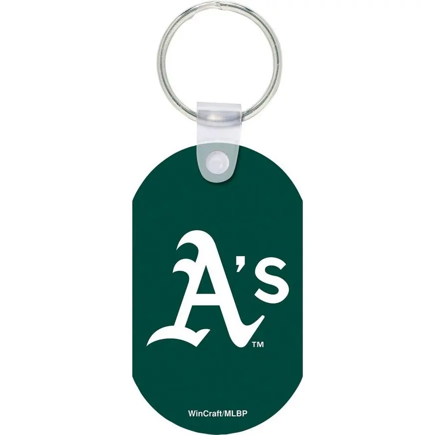 Oakland Athletics Keychain
