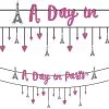 AMSCAN A Day In Paris Banner Kit 2ct