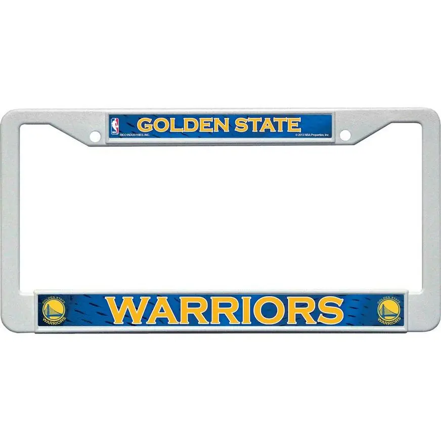 Golden State Warriors License Plate Frame