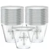 Silver Cross Holy Day Plastic Tumblers, 9oz, 30ct