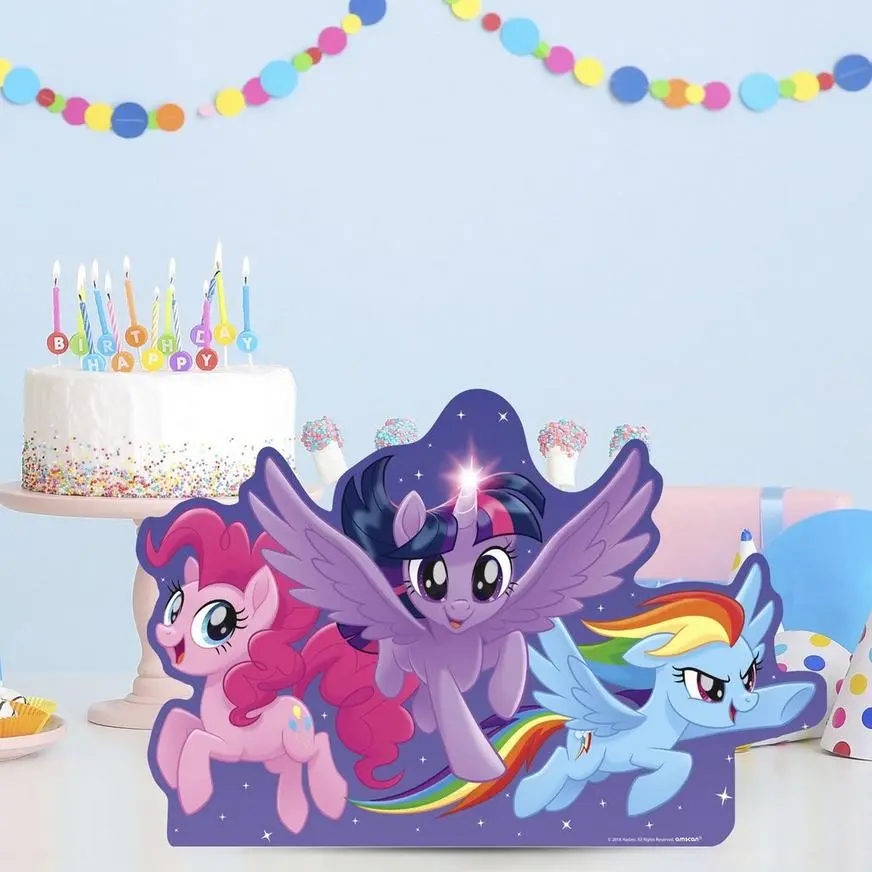 None My Little Pony Centerpiece Cardboard Cutout, 18in X 11in