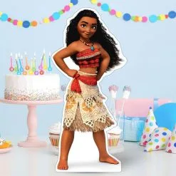 None Moana Centerpiece Cardboard Cutout, 18in